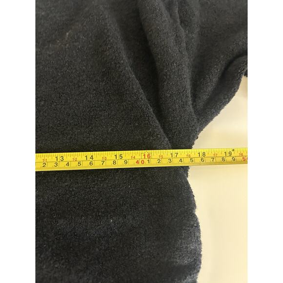 Abercrombie & Fitch Boucle Off The Shoulder Black Maxi Dress Sweater XLP Petite - Picture 8 of 11